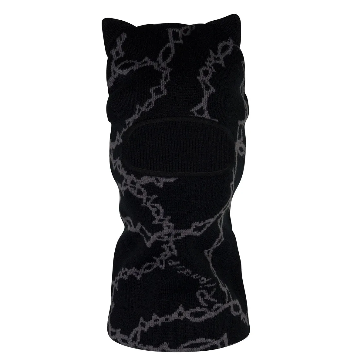 RIPNDIP Kitty Ear Wired Balaclava - Black