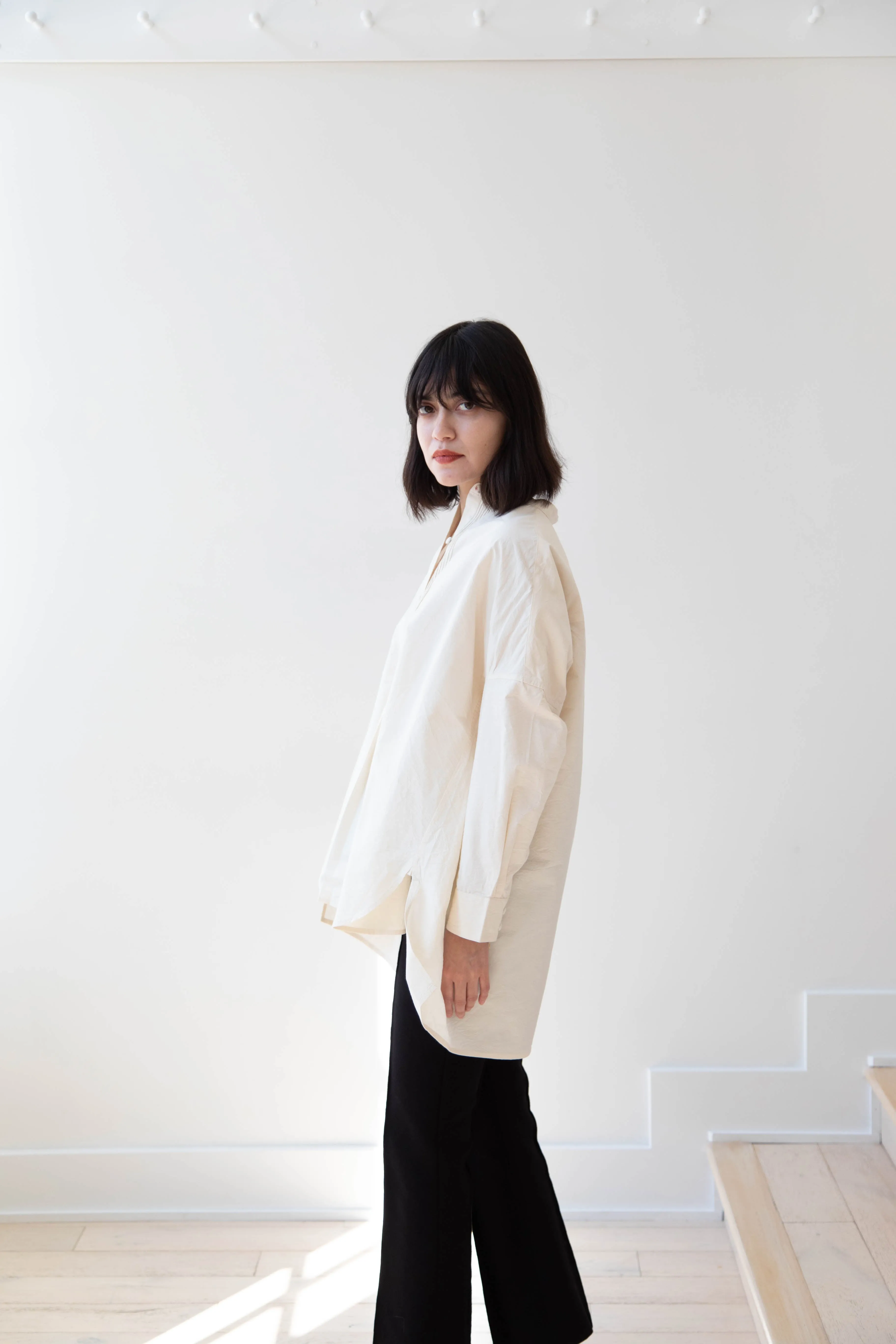 Runaway Bicycle | Koby Top in Natural Cotton