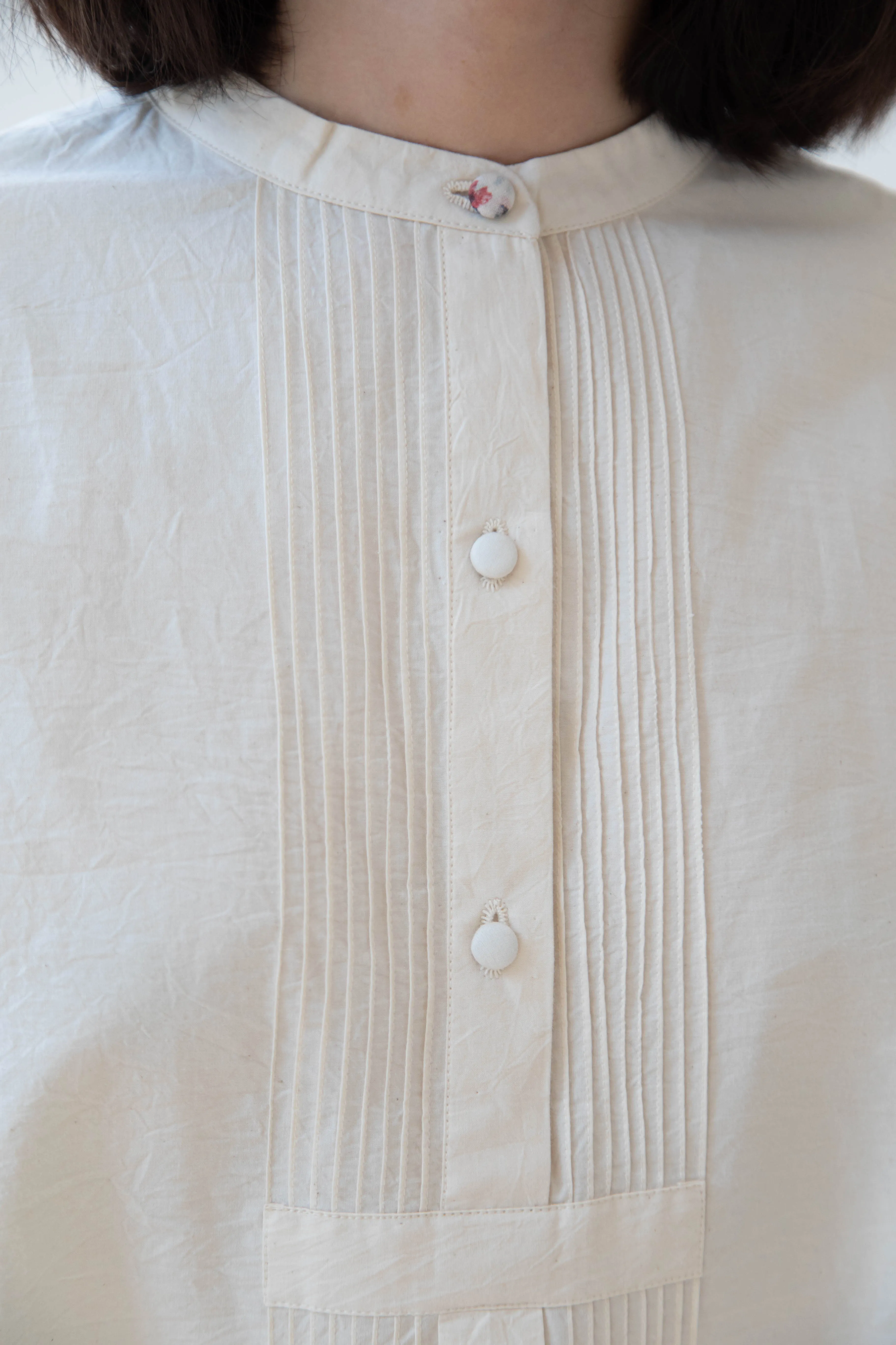Runaway Bicycle | Koby Top in Natural Cotton