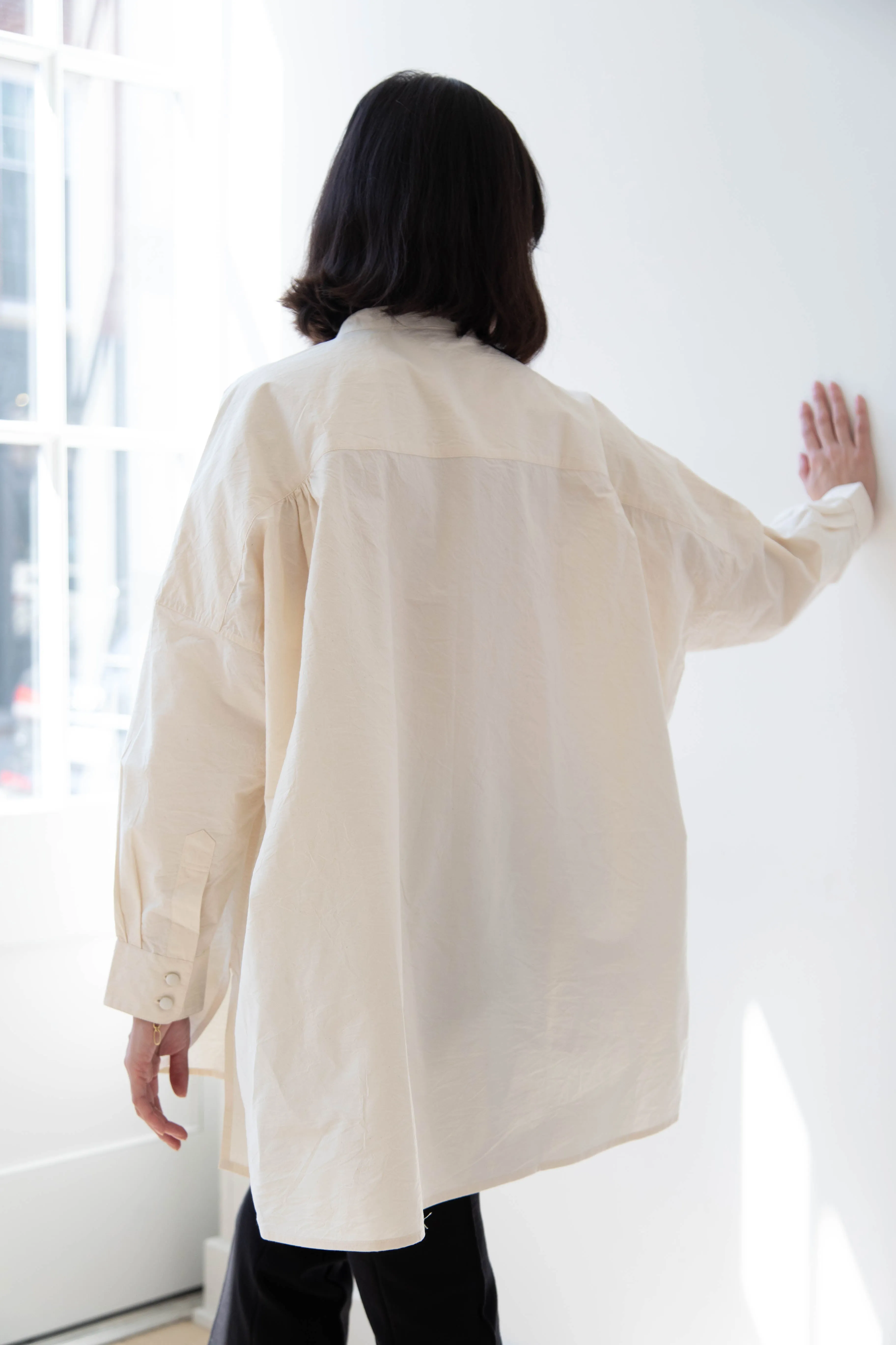 Runaway Bicycle | Koby Top in Natural Cotton
