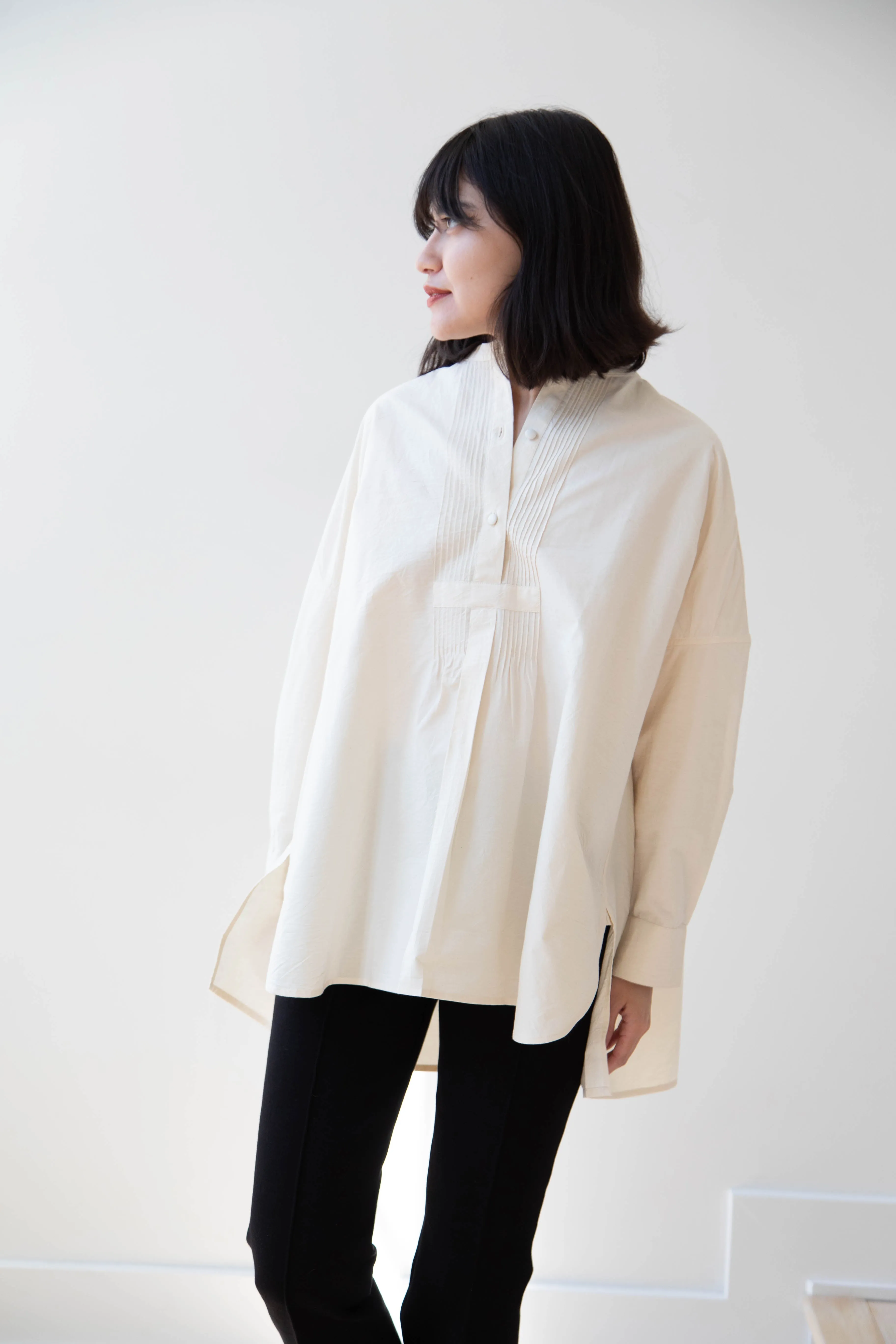 Runaway Bicycle | Koby Top in Natural Cotton