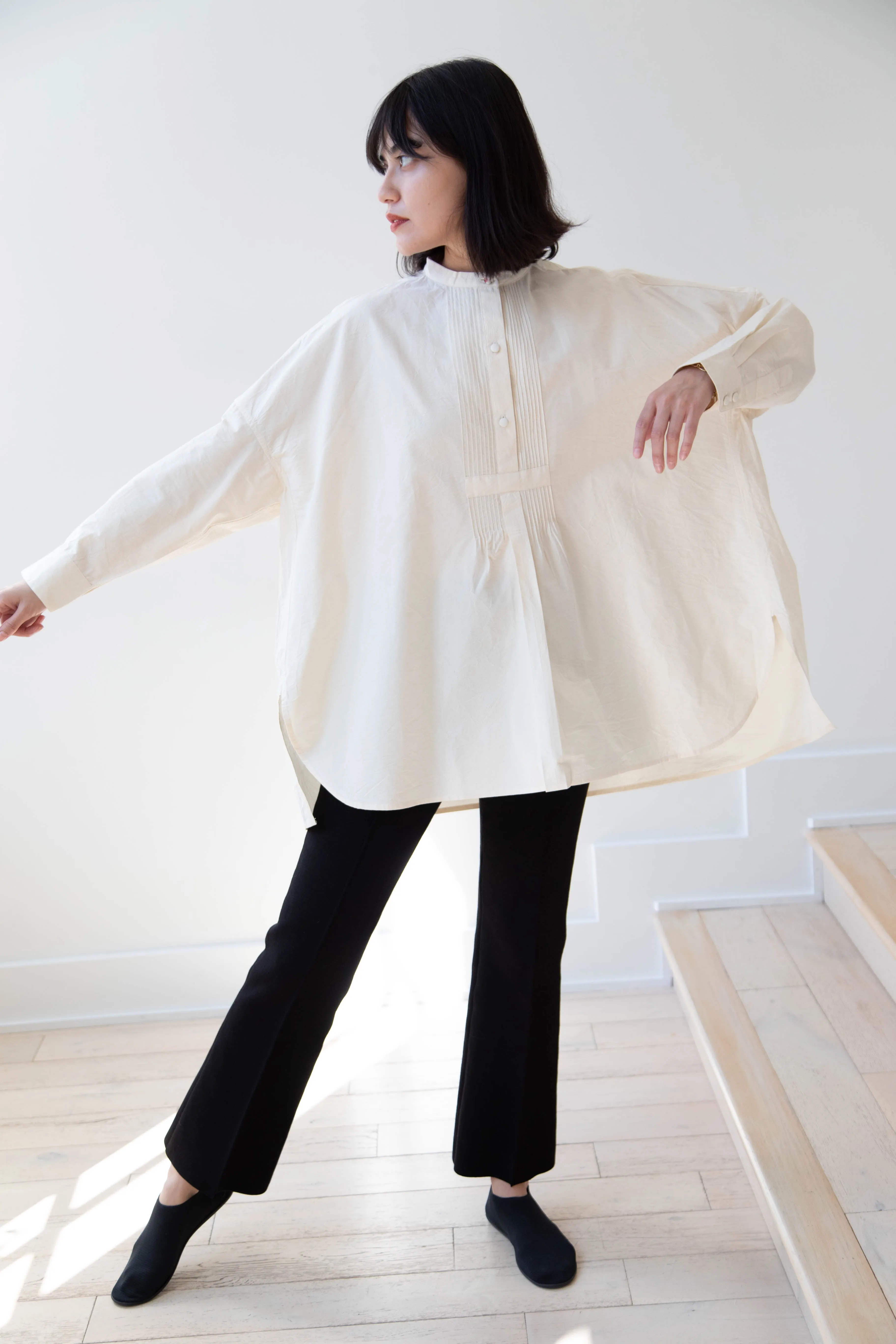 Runaway Bicycle | Koby Top in Natural Cotton
