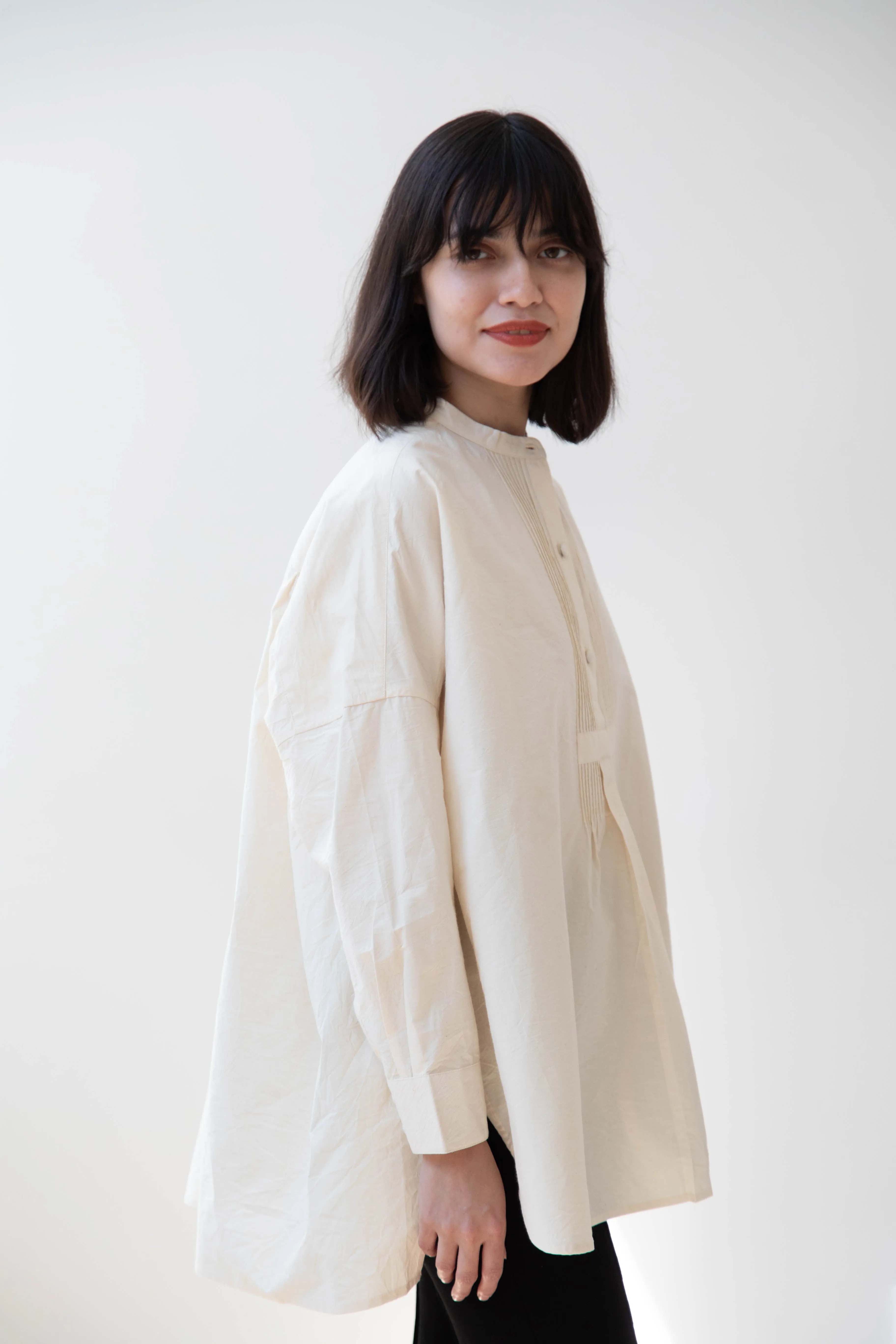 Runaway Bicycle | Koby Top in Natural Cotton