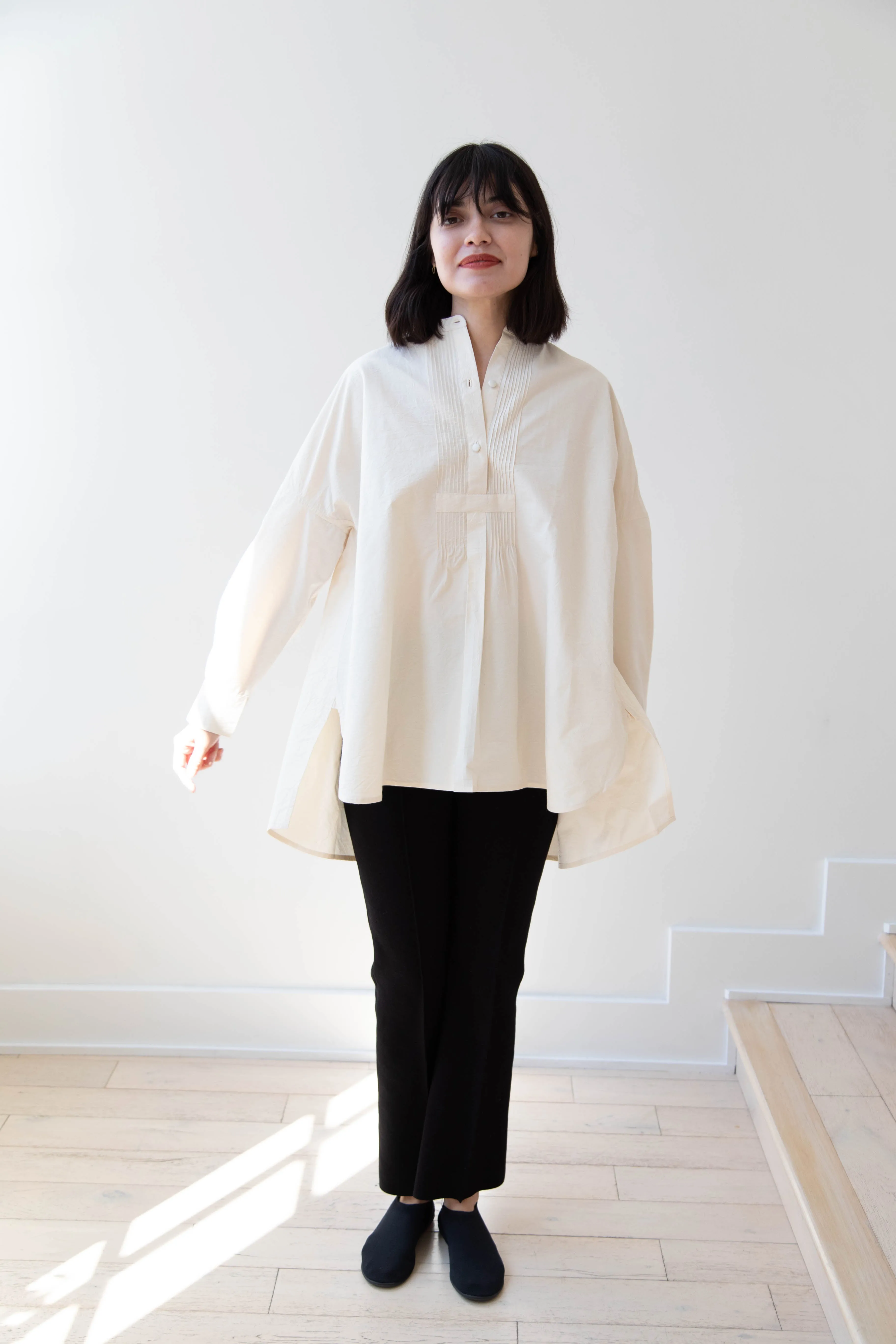 Runaway Bicycle | Koby Top in Natural Cotton