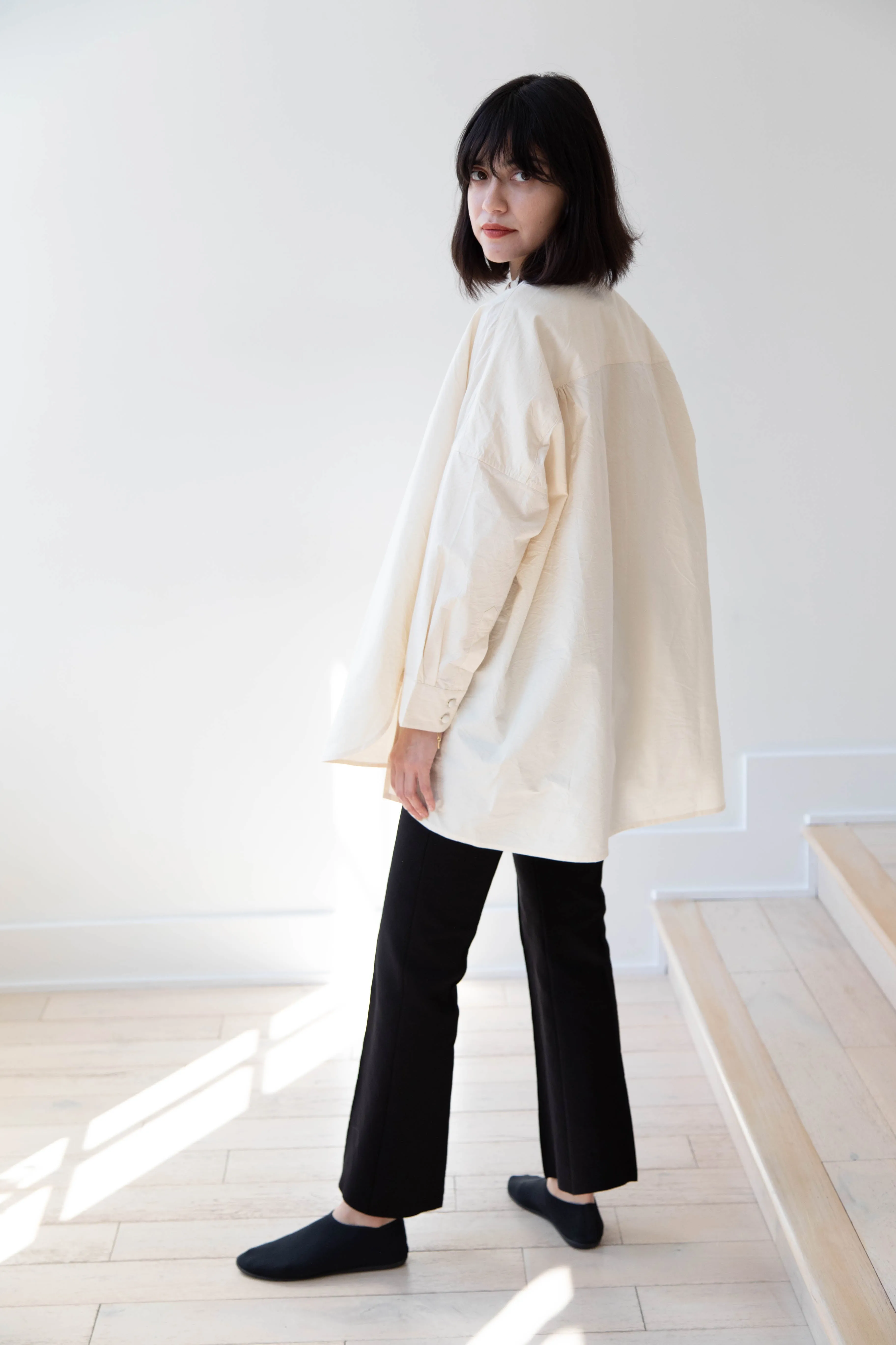 Runaway Bicycle | Koby Top in Natural Cotton