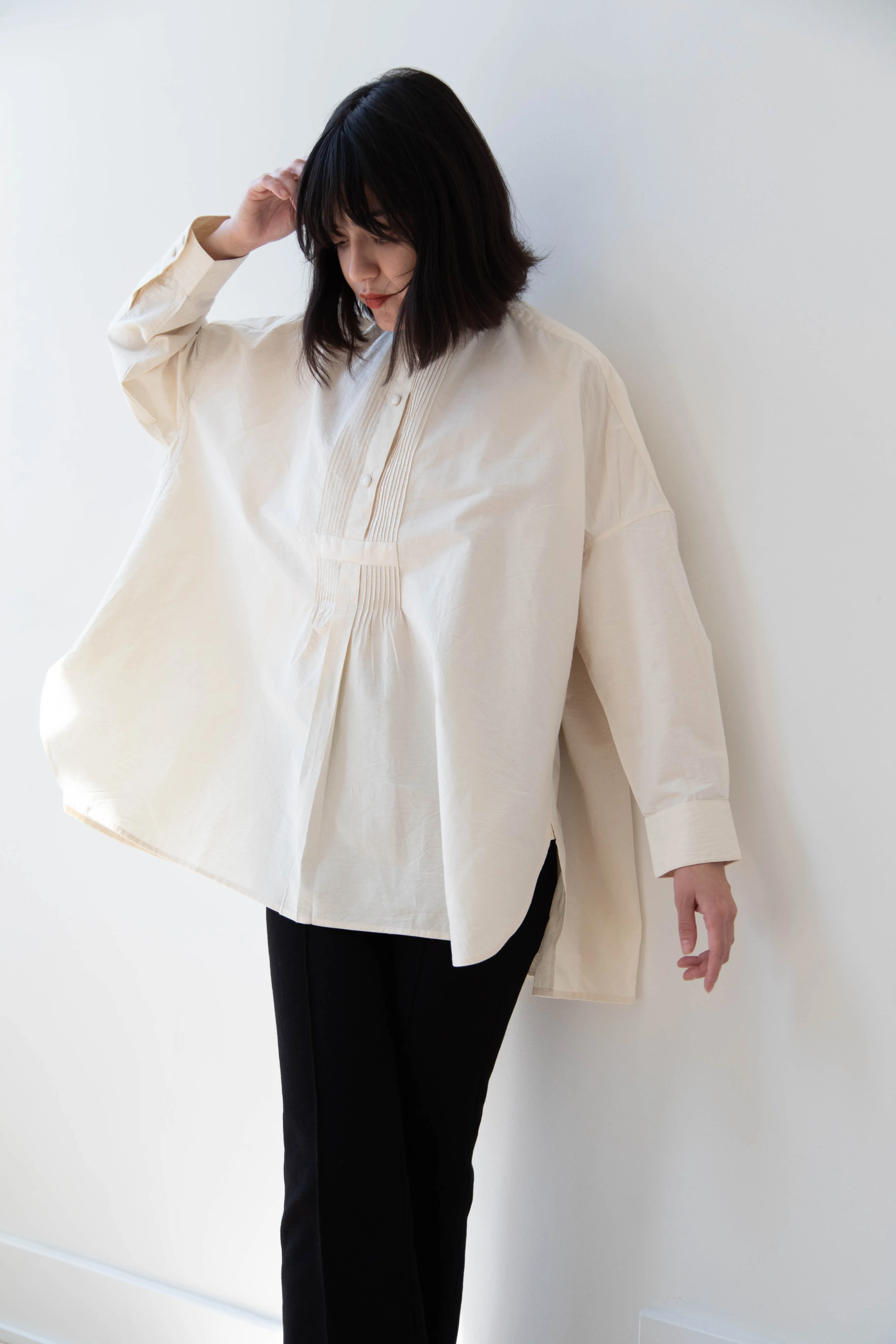 Runaway Bicycle | Koby Top in Natural Cotton
