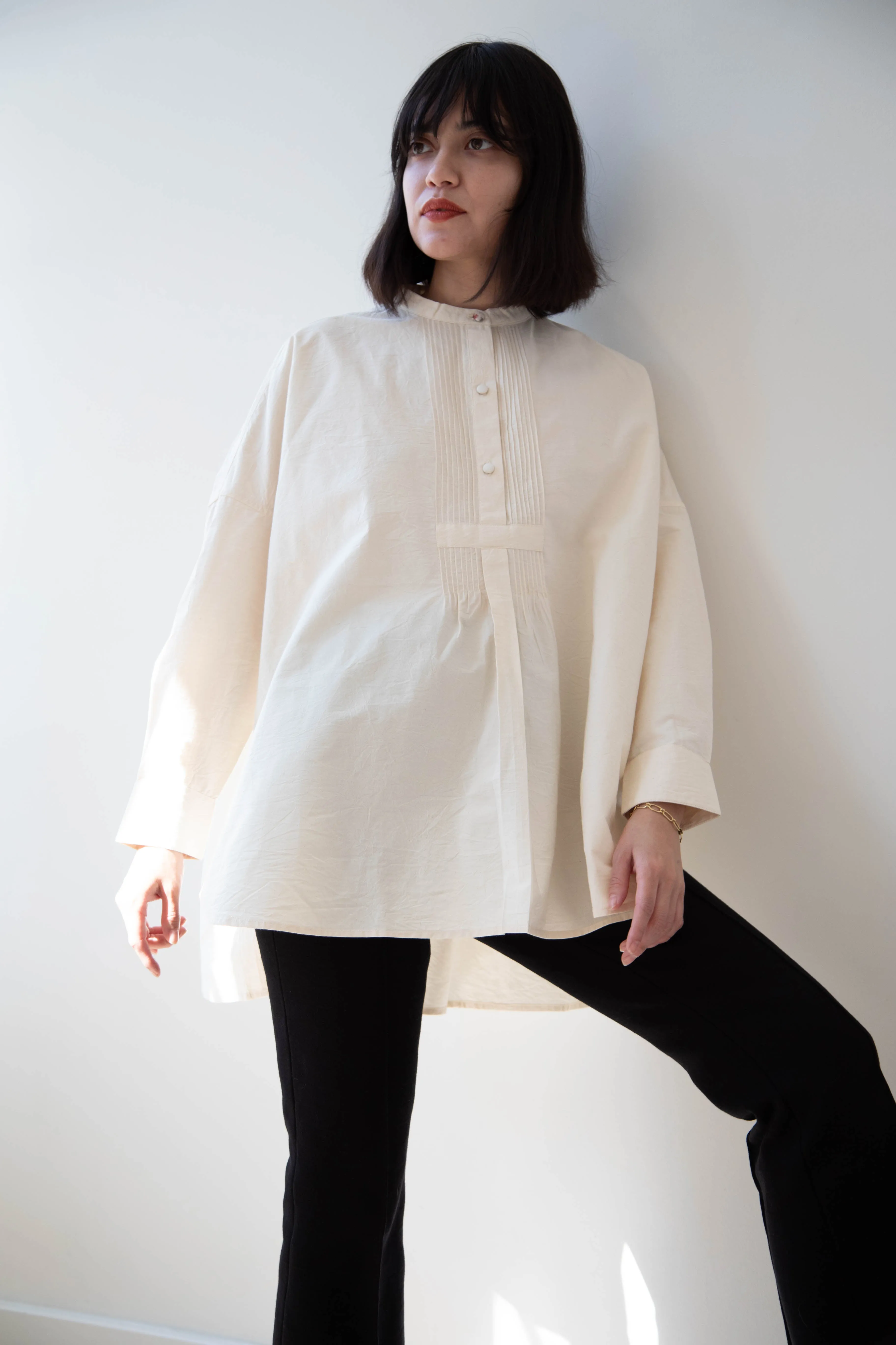 Runaway Bicycle | Koby Top in Natural Cotton