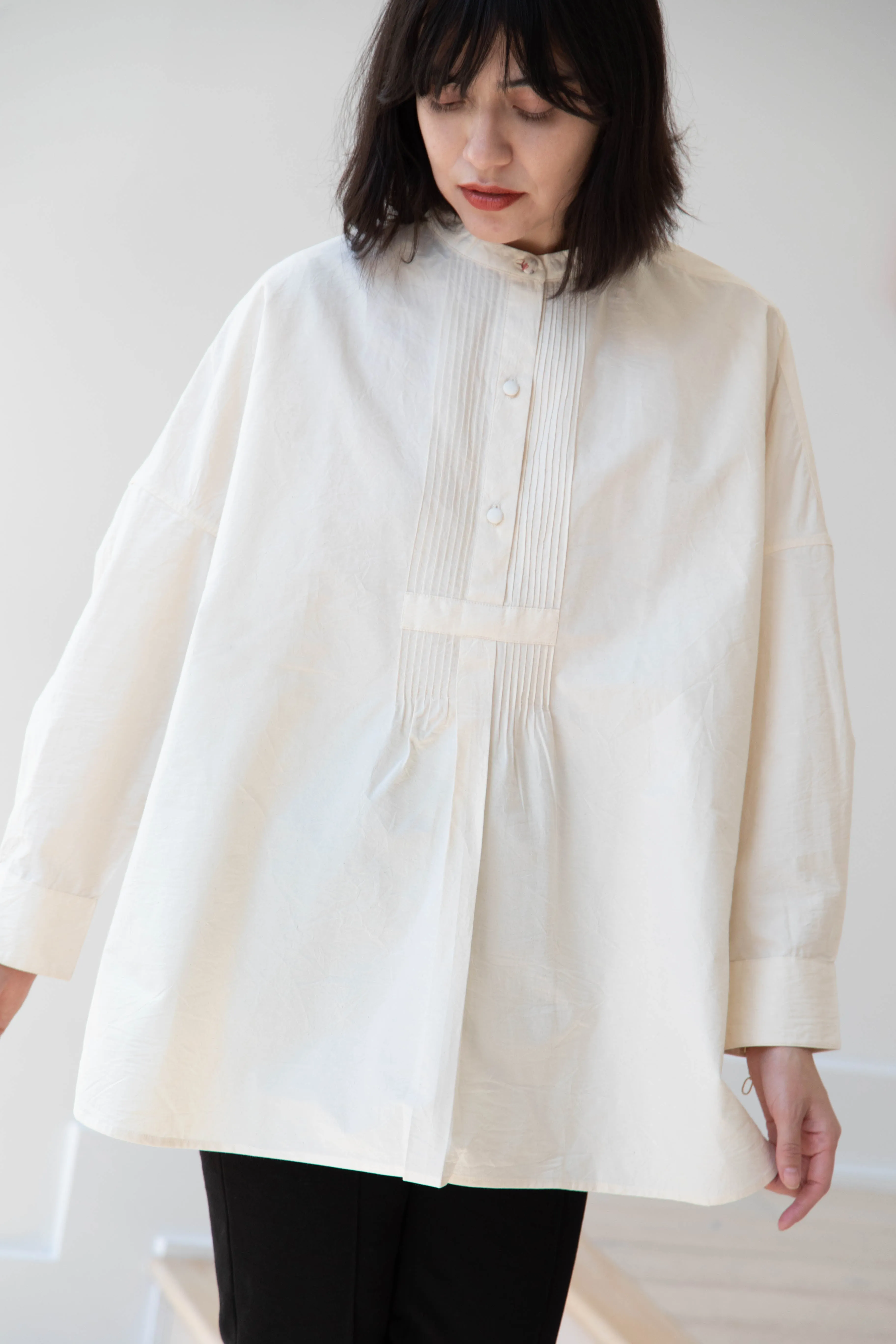 Runaway Bicycle | Koby Top in Natural Cotton