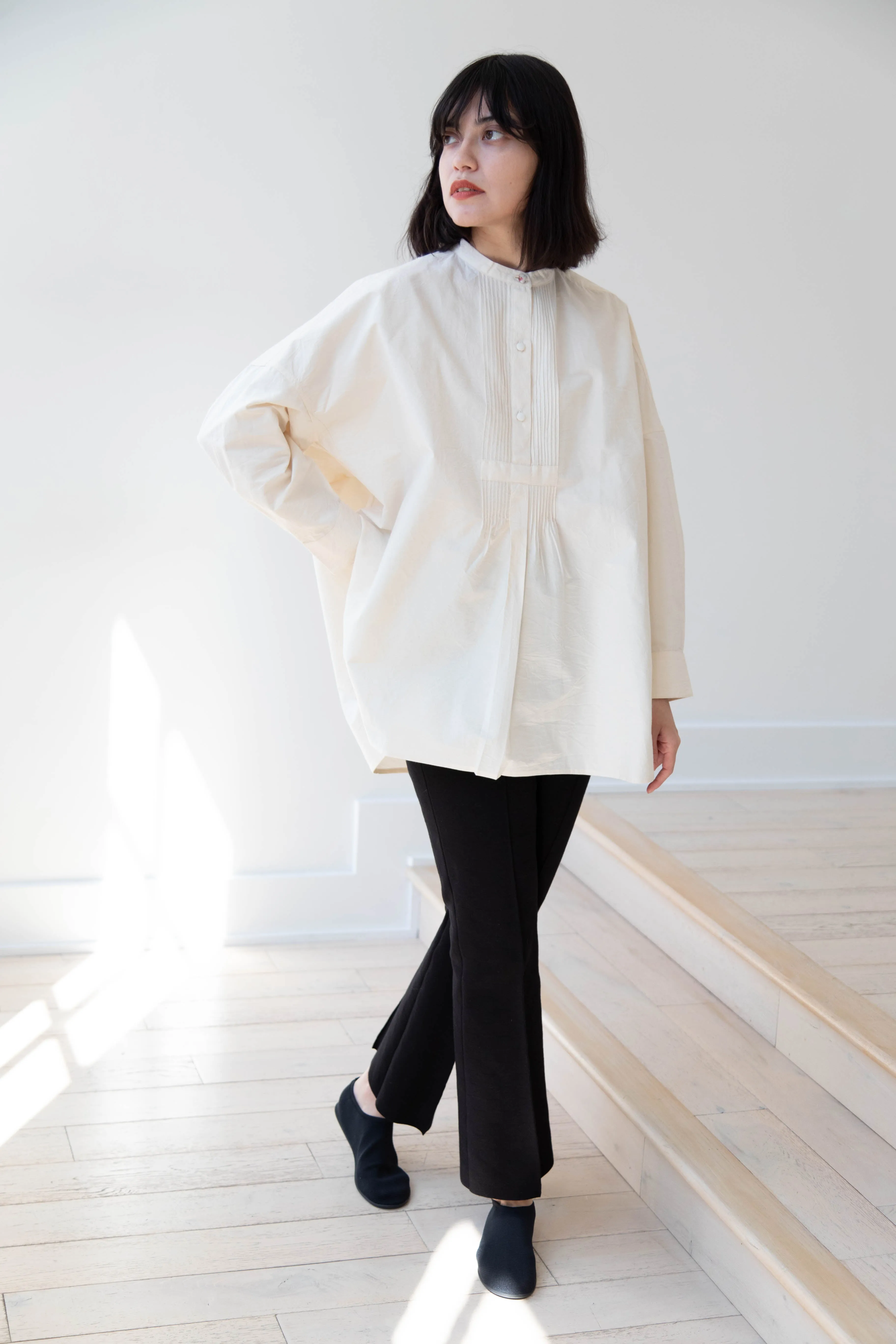 Runaway Bicycle | Koby Top in Natural Cotton