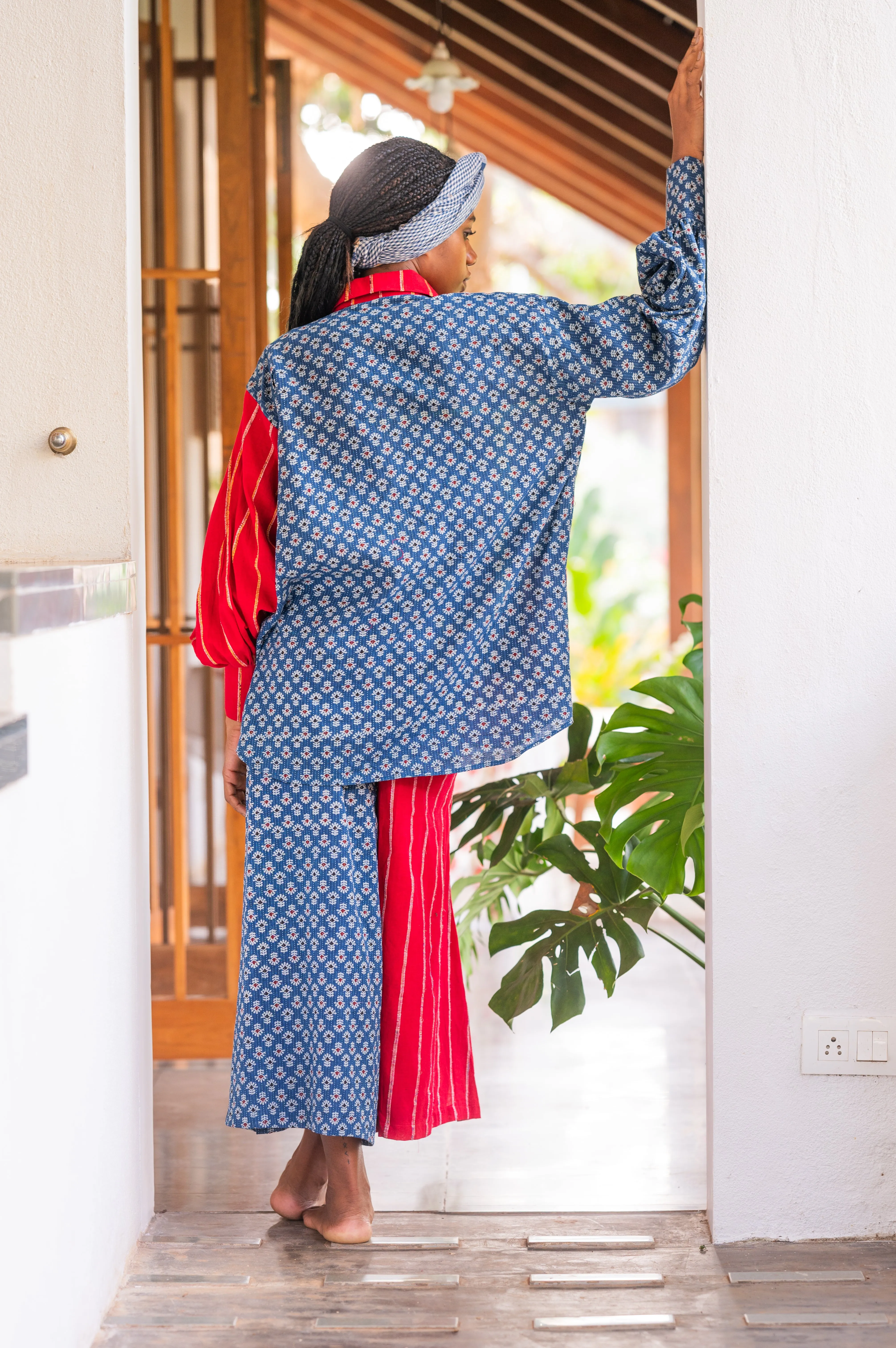 Set- Shirt Culottes : AASTEY