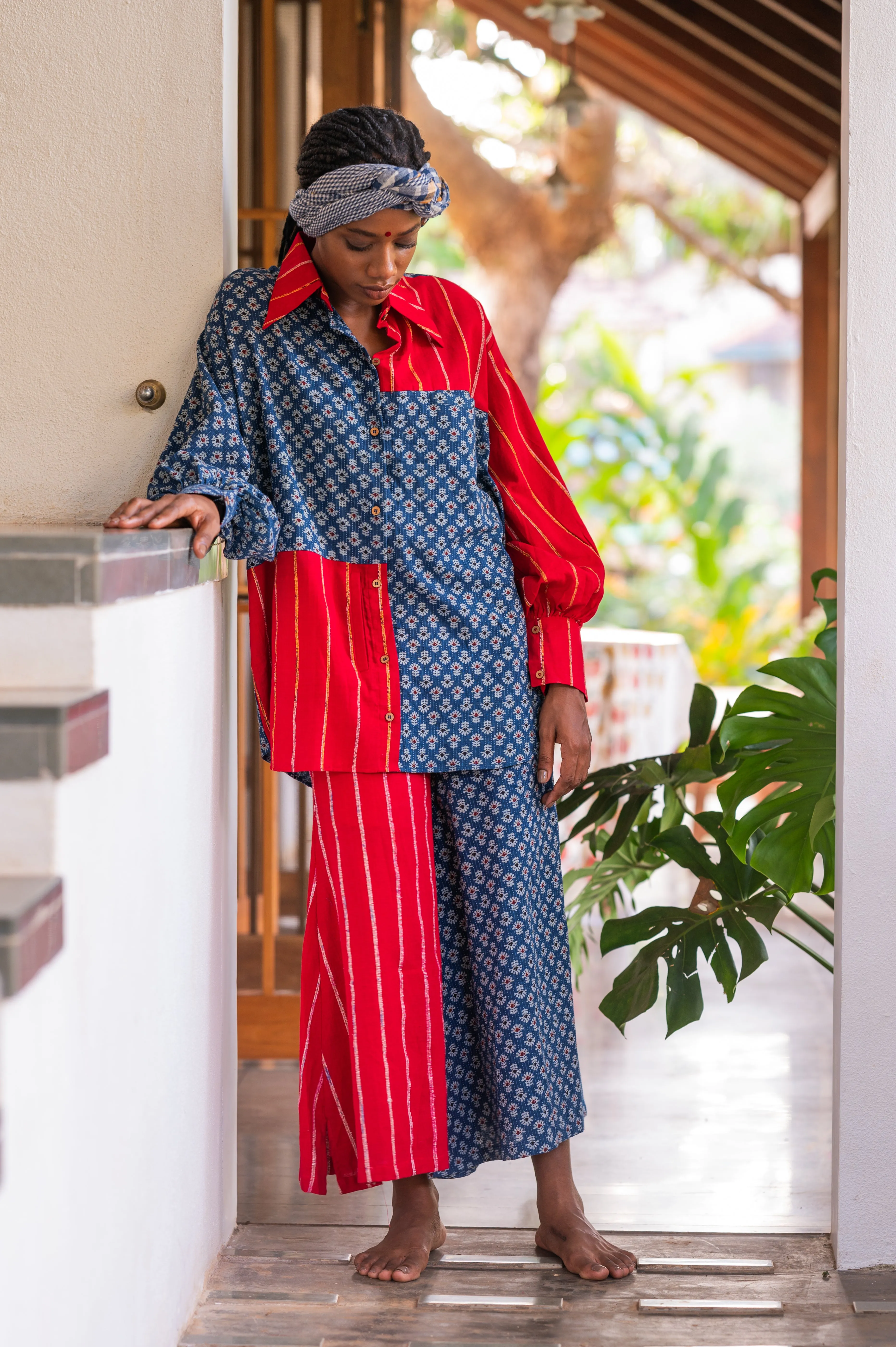 Set- Shirt Culottes : AASTEY