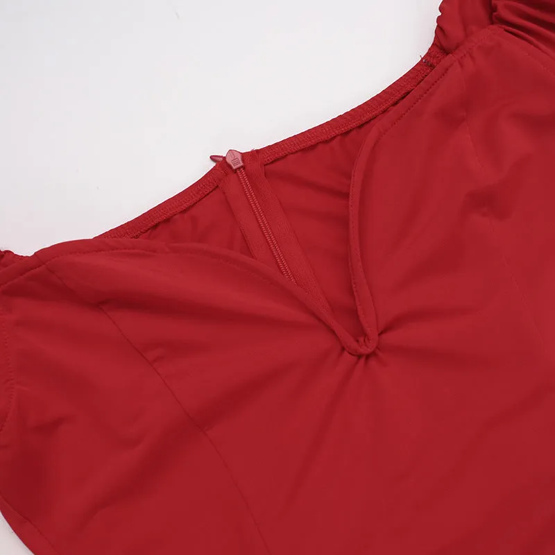 Sexy off the Shoulder V-Neck Formal Dress