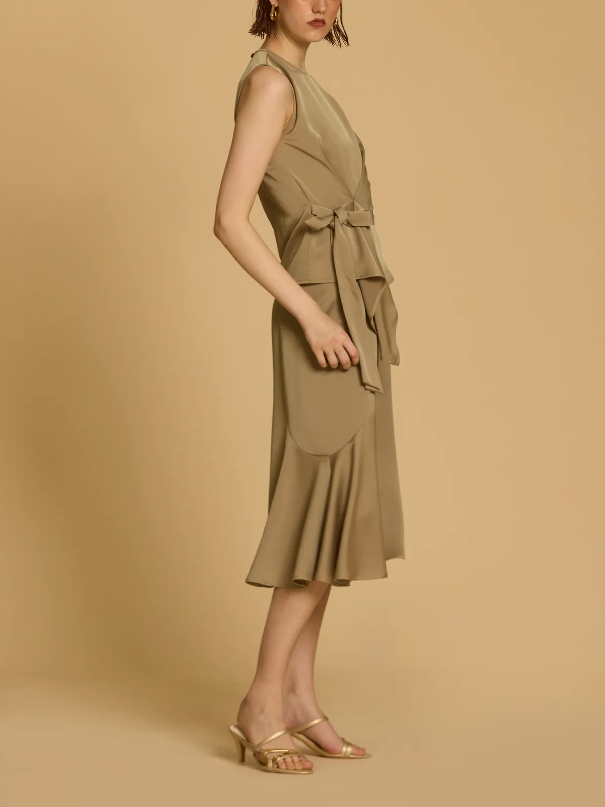 Signature Paneled Skirt Like Culottes