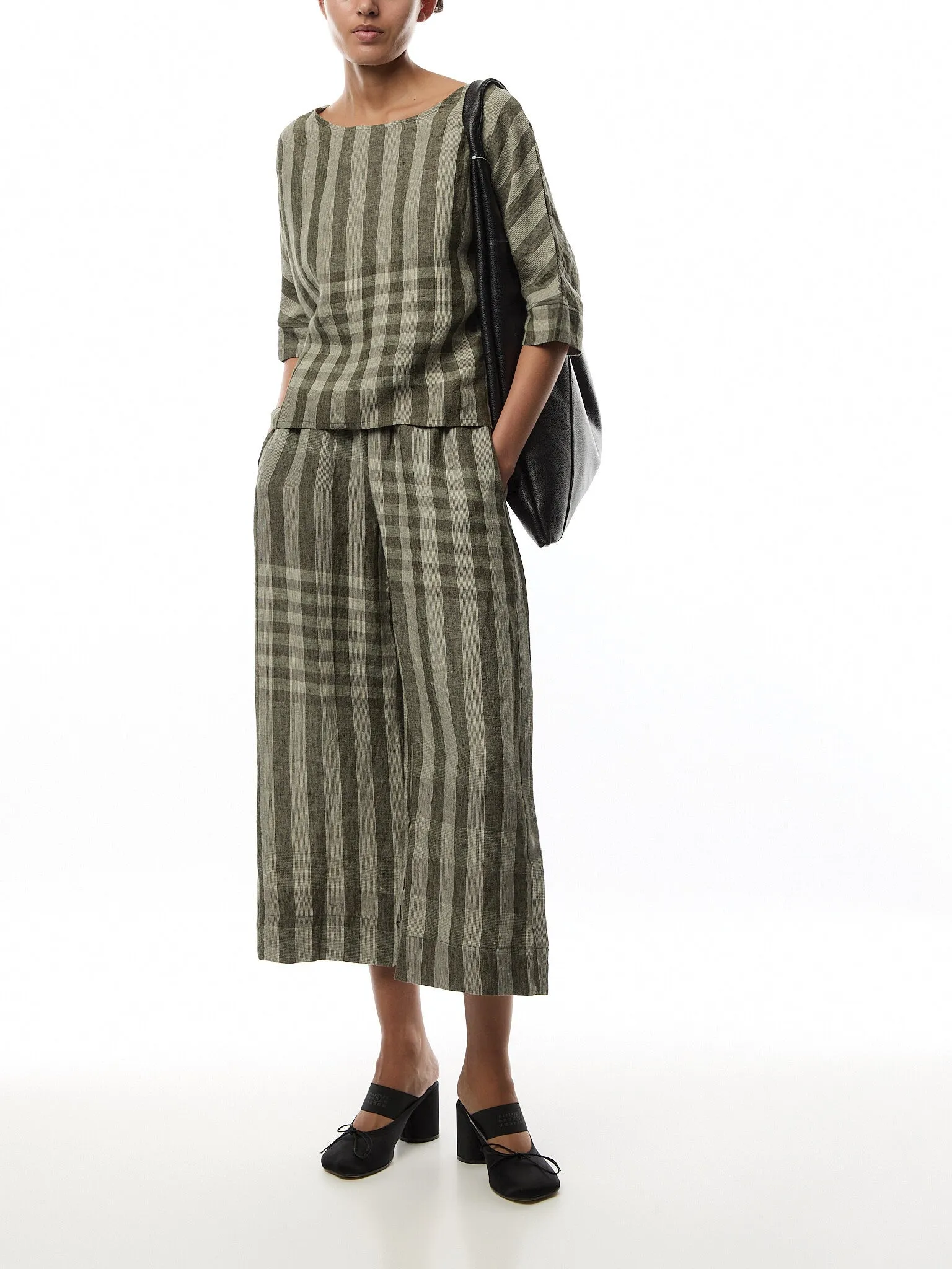 Stripe & Check Trouser