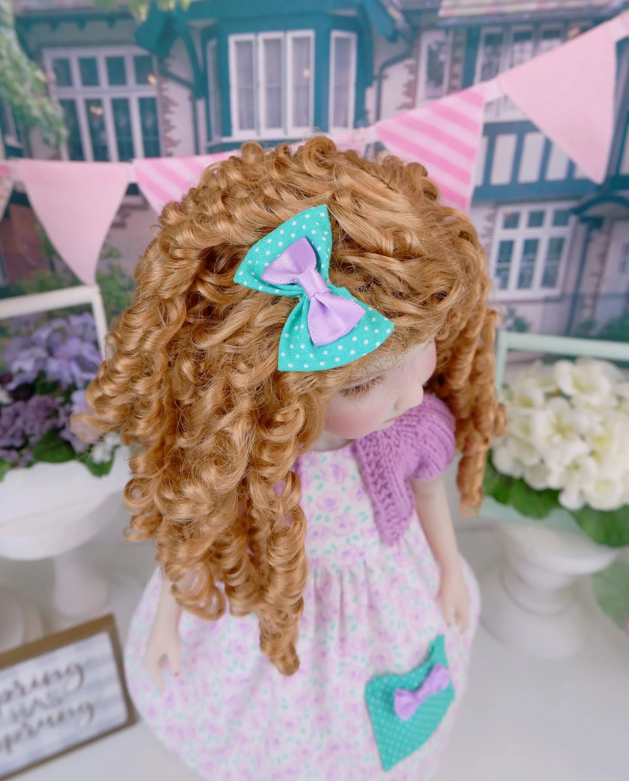 Sweet Rose - dress with sweater and shoes for Ruby Red Fashion Friends doll