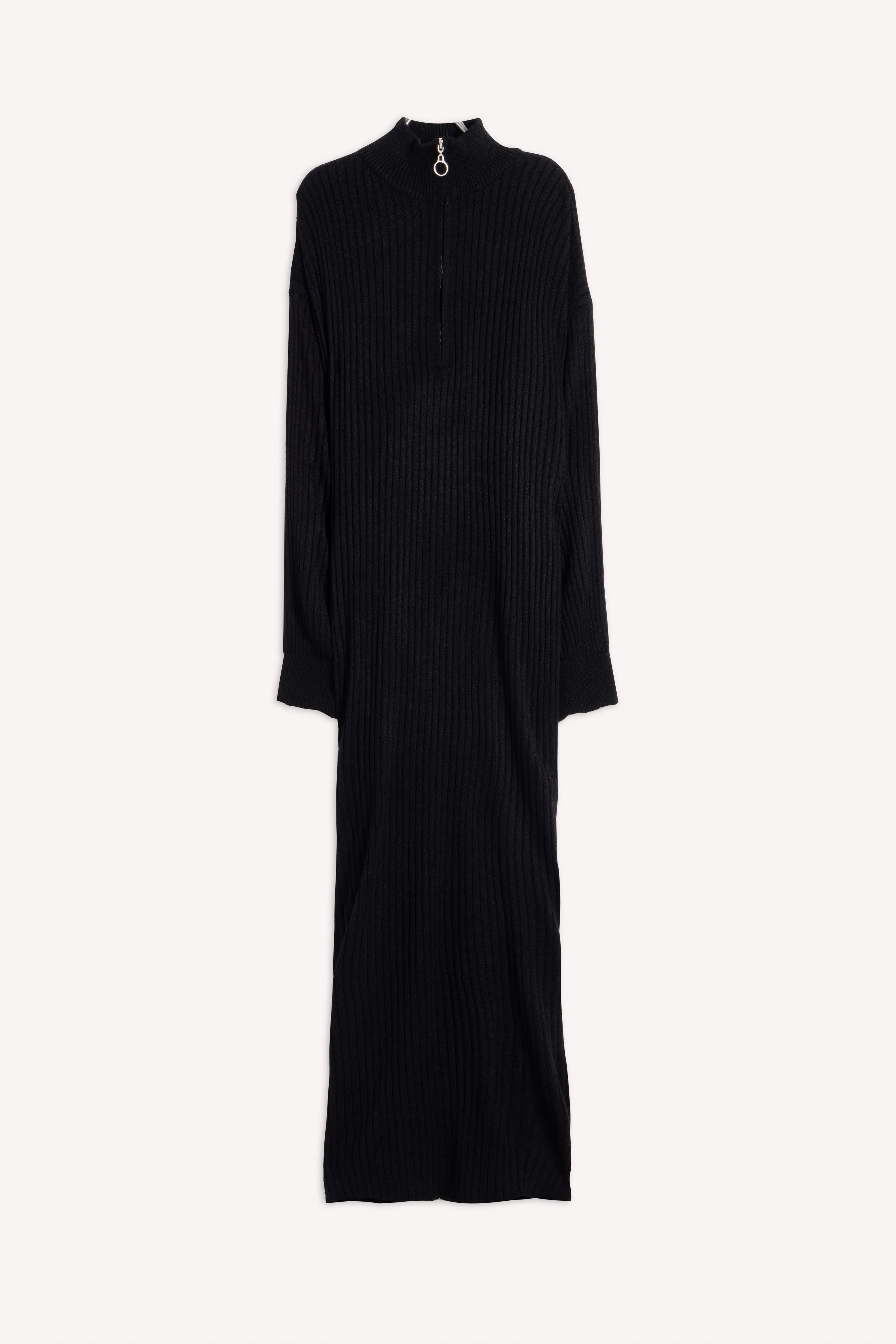 WOOL BLEND MAXI DRESS
