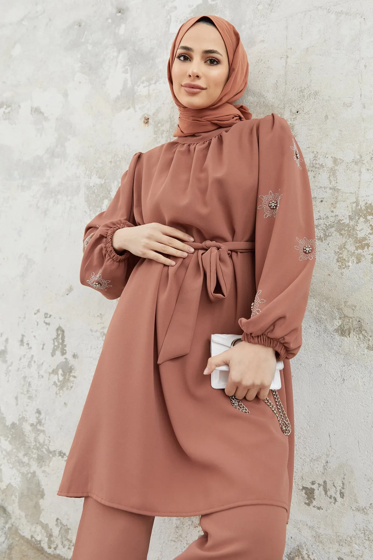 ZRF Women Mila Belted Set - Camel - Dakota Ridge