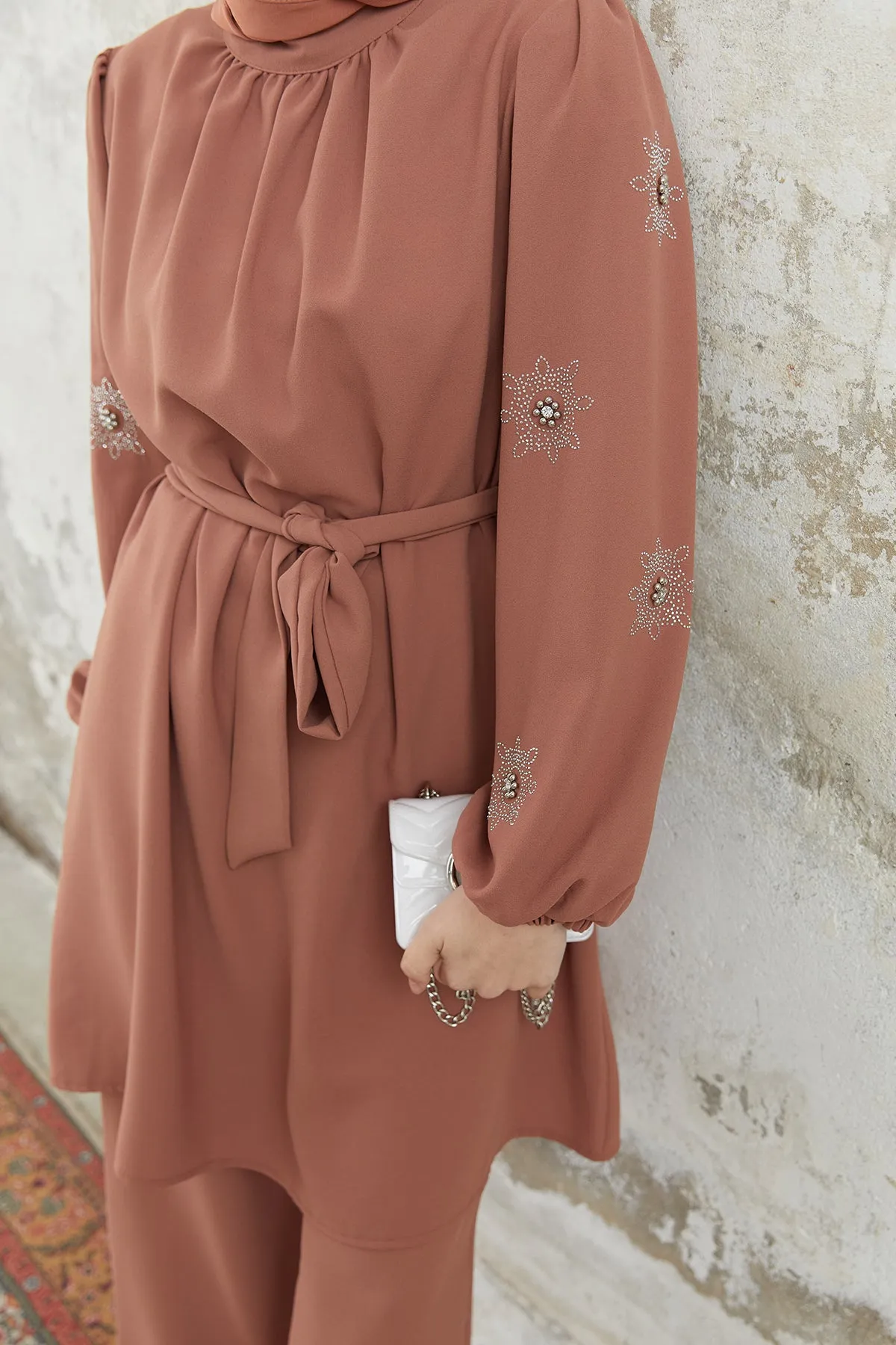 ZRF Women Mila Belted Set - Camel - Dakota Ridge